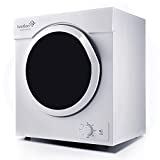 Ivation 3.21 cu.ft Small Compact Portable Ventless Electric Dryer for...